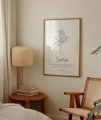 Çerçevesiz Poster Gentleness Temalı Minimalist thumbnail 4