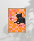 Çerçevesiz Poster Masanın Bekçisi thumbnail 7