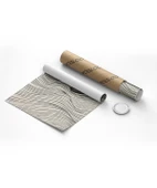 Çerçevesiz Poster Dalgalı Çizgiler Soyut Sanat thumbnail 8