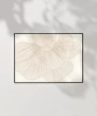 Çerçevesiz Poster Soyut Çiçek Desenli thumbnail 6