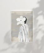 Çerçevesiz Poster Gri Tonlarda Bir Düş thumbnail 2