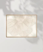 Çerçevesiz Poster Soyut Çiçek Desenli thumbnail 7