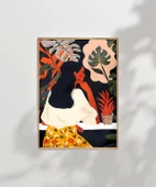 Çerçevesiz Poster Doğanın Düşünceli Yansıması thumbnail 7