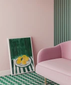 Çerçevesiz Poster Yeşil Bahçeden Bir Kesit thumbnail 4