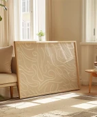 Çerçevesiz Poster Organik Dans thumbnail 4