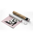 Çerçevesiz Poster Puantiye ve Topuk Zarafeti thumbnail 8