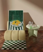 Çerçevesiz Poster Yeşil Bahçeden Bir Kesit thumbnail 3