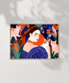 Çerçevesiz Poster Floral Harmoni ve Dostluk thumbnail 6