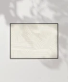 Çerçevesiz Poster Geometrik Kavisli Çizgiler thumbnail 7