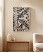 Çerçevesiz Poster Minimalist Doğa Çizgileri thumbnail 3