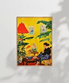 Çerçevesiz Poster Tropikal Sıcaklık thumbnail 6