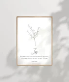 Çerçevesiz Poster Joy Temalı İnanç ve Motivasyon - 6