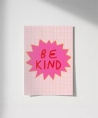 Çerçevesiz Poster Pembe Naziklik thumbnail 1