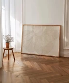 Çerçevesiz Poster Soyut Labirent Desenli thumbnail 4