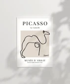 Çerçevesiz Poster Picasso Tarzı Deve Tablosu - 1