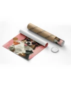 Çerçevesiz Poster Corgi'nin Pembe Gözlük Stili thumbnail 8