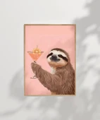 Çerçevesiz Poster Tembel Kokteyl Keyfi thumbnail 6