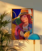 Çerçevesiz Poster Müzikal Portre thumbnail 5