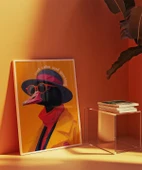 Çerçevesiz Poster Vak Vak Şıklık thumbnail 4