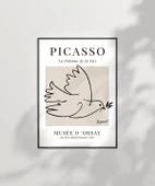 Çerçevesiz Poster Barış Güvercini thumbnail 7