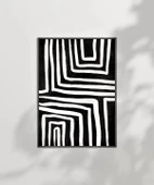 Çerçevesiz Poster Geometrik Soyut Sanat thumbnail 7