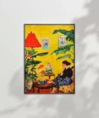 Çerçevesiz Poster Tropikal Sıcaklık thumbnail 7