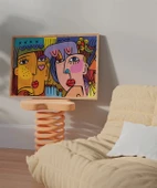 Çerçevesiz Poster Renklerin Diyaloğu thumbnail 4