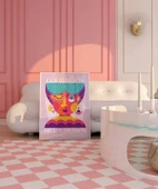 Çerçevesiz Poster Cesur Taç thumbnail 3