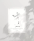 Çerçevesiz Poster Goodness Temalı Minimalist thumbnail 2