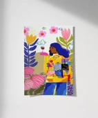 Çerçevesiz Poster Renkli Bahar Anısı thumbnail 7