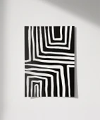 Çerçevesiz Poster Geometrik Soyut Sanat thumbnail 1