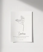 Çerçevesiz Poster Goodness Temalı Minimalist thumbnail 1