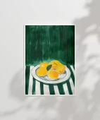 Çerçevesiz Poster Yeşil Bahçeden Bir Kesit thumbnail 2