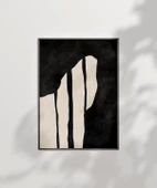 Çerçevesiz Poster Zebra Çizgileri İlhamlı Soyut Sanat thumbnail 6