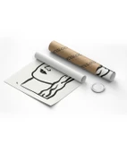 Çerçevesiz Poster El Çizimi Yüz Figürü Grafik thumbnail 8