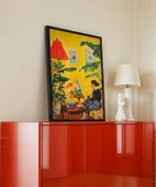 Çerçevesiz Poster Tropikal Sıcaklık thumbnail 3