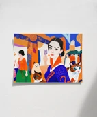 Çerçevesiz Poster Kedilerle Şehir Hikayesi thumbnail 1