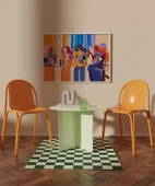 Çerçevesiz Poster Renkli Kadınlar thumbnail 3