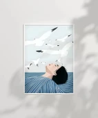 Çerçevesiz Poster Denizin Fısıltıları thumbnail 2