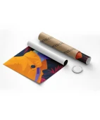 Çerçevesiz Poster Neon Moda Ördek Stili thumbnail 8