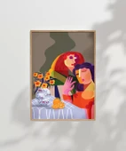 Çerçevesiz Poster Masanın Ardındaki Duygular thumbnail 6