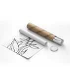 Çerçevesiz Poster Floral Detaylı Doğa Temalı thumbnail 8