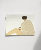 Çerçevesiz Poster Çizgilerle Sessizlik thumbnail 1