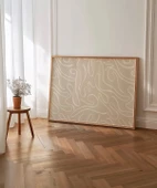 Çerçevesiz Poster Organik Dans thumbnail 3