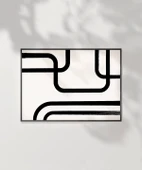 Çerçevesiz Poster Orta Çağ Modern Sanat thumbnail 6