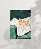 Çerçevesiz Poster Kedimin Rüyası thumbnail 1