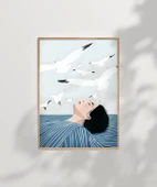 Çerçevesiz Poster Denizin Fısıltıları thumbnail 6