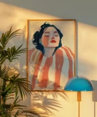 Çerçevesiz Poster Soyut Renklerle Düşler thumbnail 3