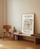 Çerçevesiz Poster Picasso Tarzı Deve Tablosu - 4