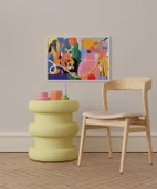 Çerçevesiz Poster Renkli Hayaller thumbnail 4